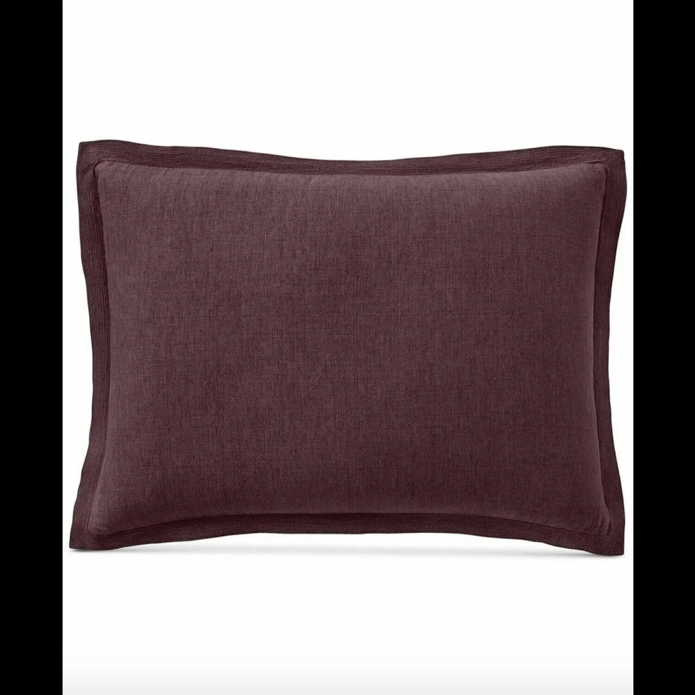 NWD $120 Hotel Collection Linen Standard‎ Pillow Sham Case